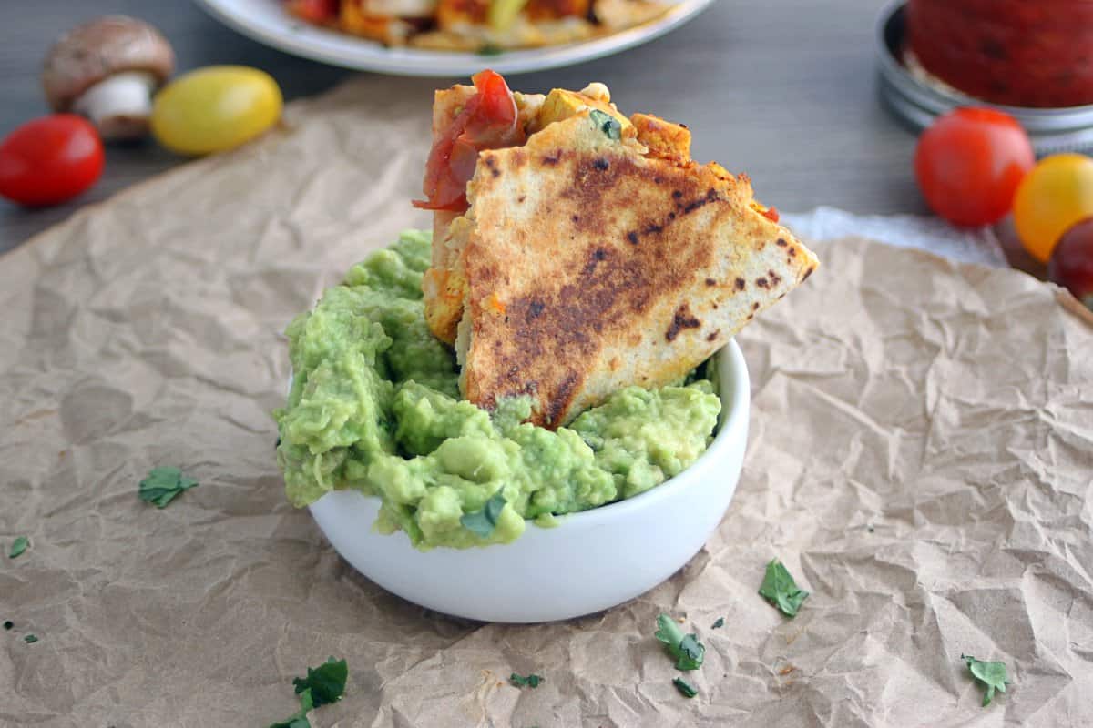 tofu-quesadilla-guac