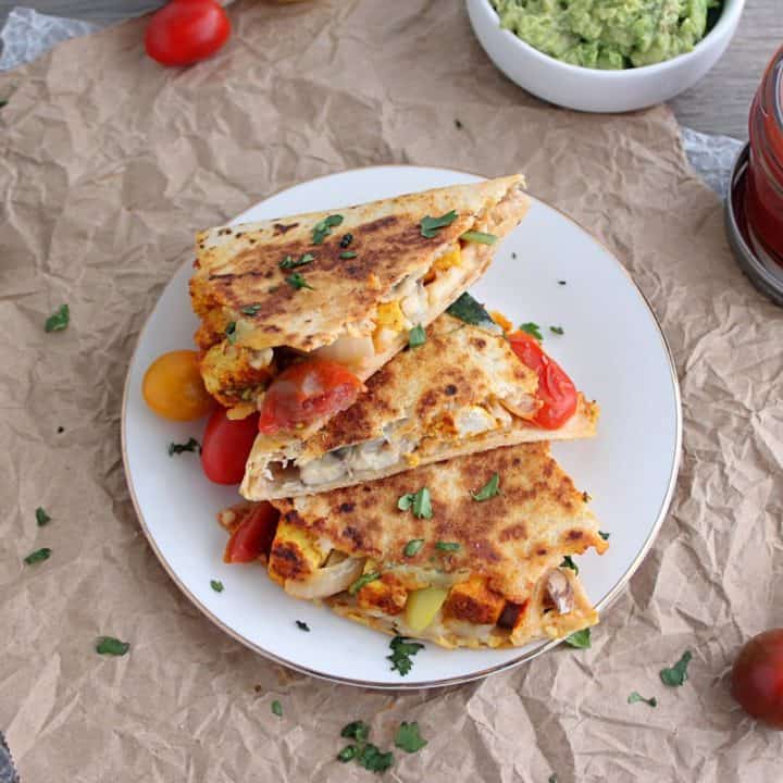 Vegan Comfort Food Quesadilla