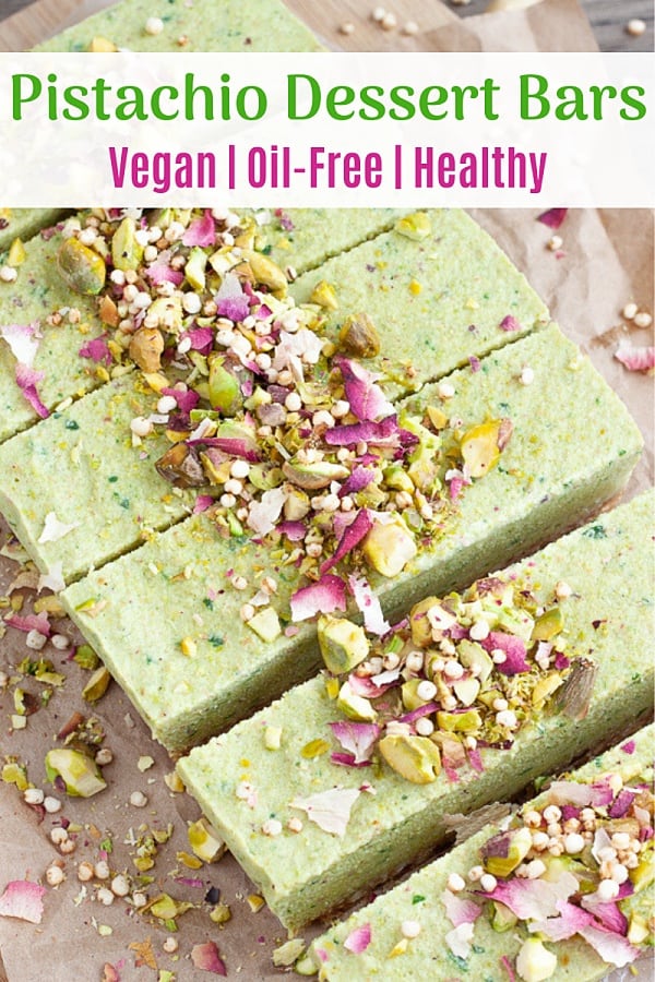 Pistachio Dessert Bars