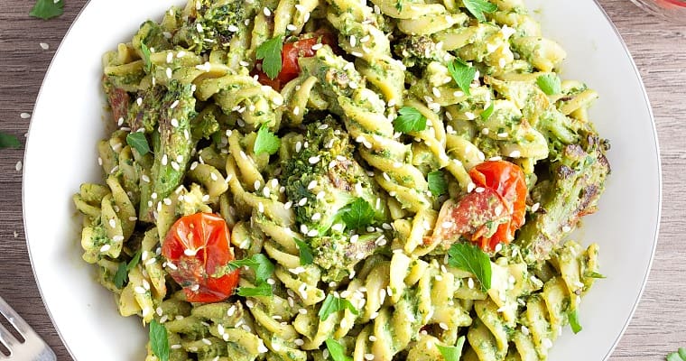 Vegan Pesto Pasta - plant.well