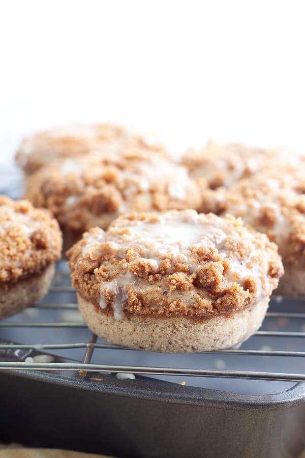 Easy Vegan Coffee Cake Donuts