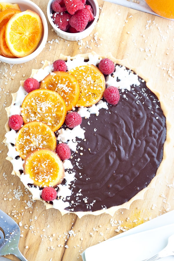 Chocolate Orange Tart