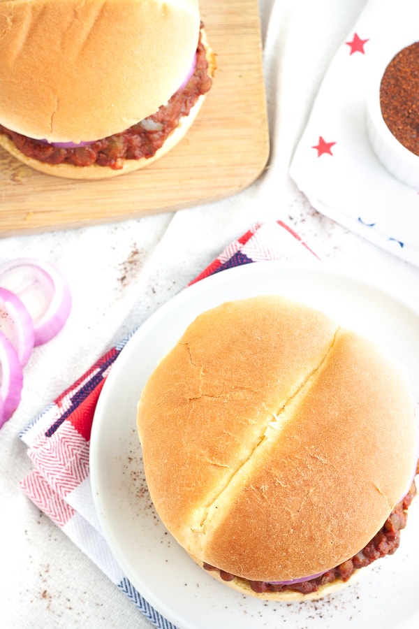 Lentil Sloppy Joes