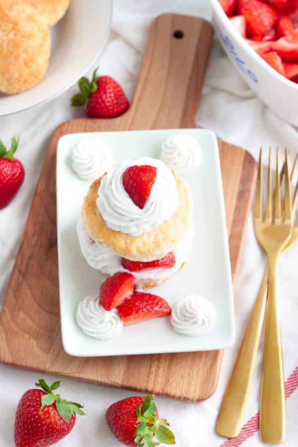 Vegan Strawberry Shortcake