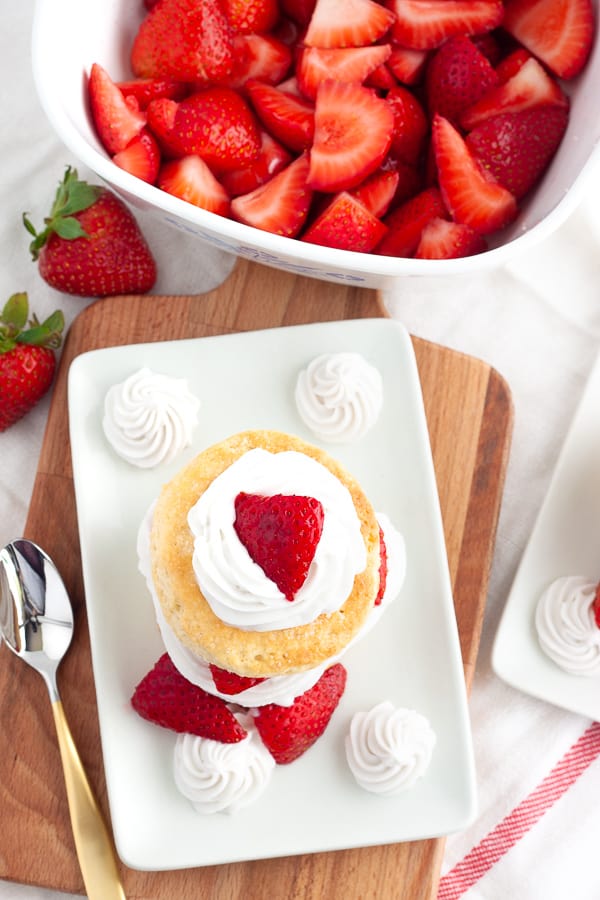 Vegan Strawberry Cake