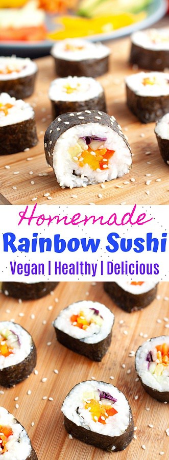 Rainbow Sushi