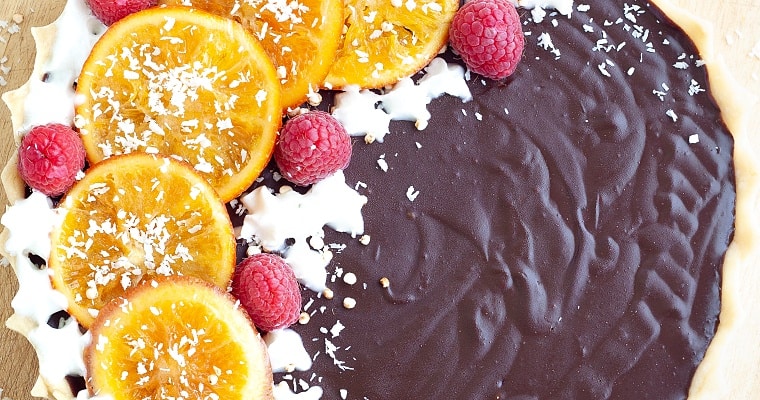 Chocolate Orange Tart