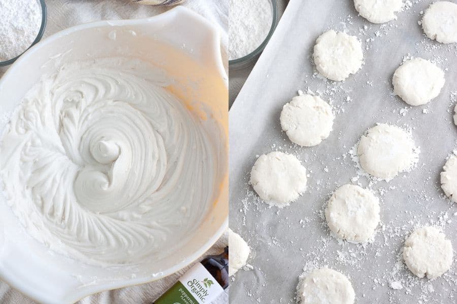 Vegan Peppermint Patties Coconut Cream