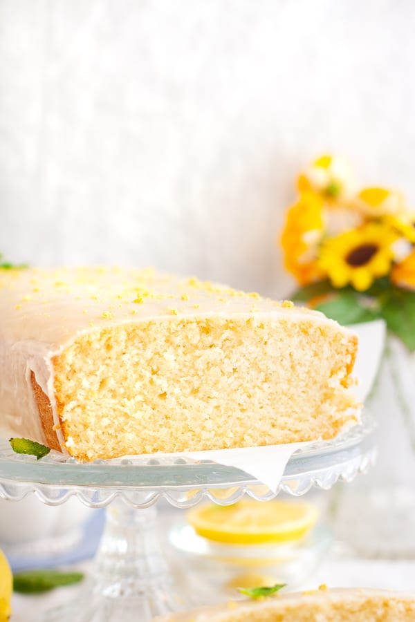 Healthy Vegan Lemon Loaf