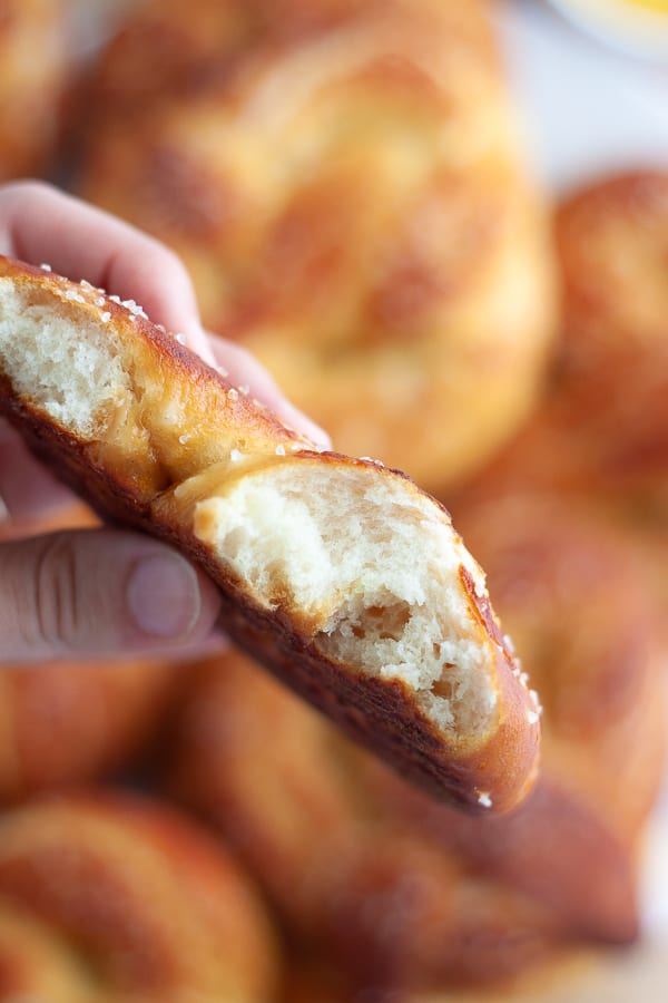 Salted Soft Pretzels