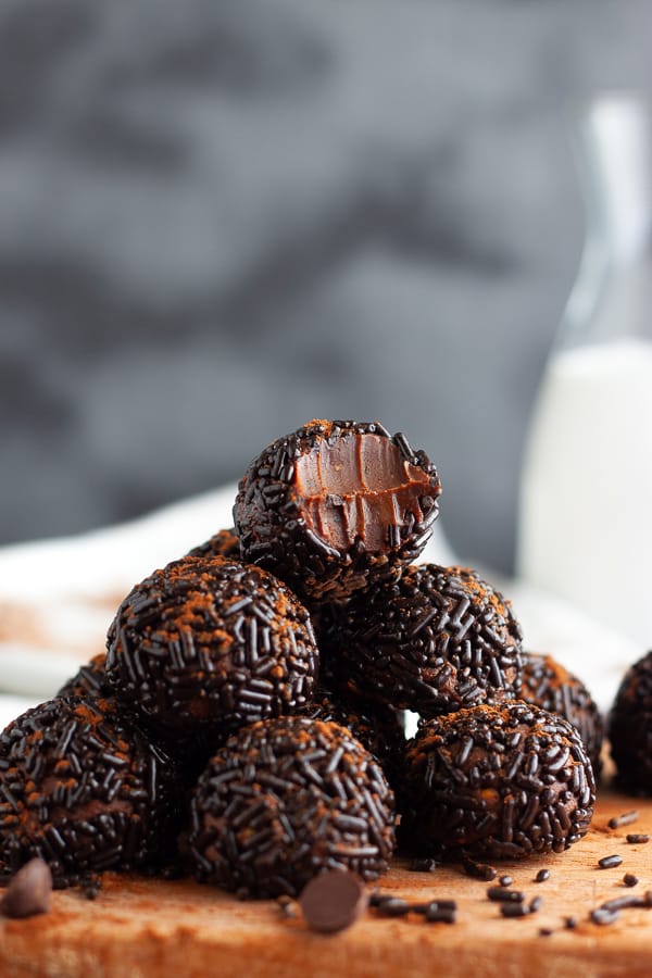 Vegan Almond Butter Truffles