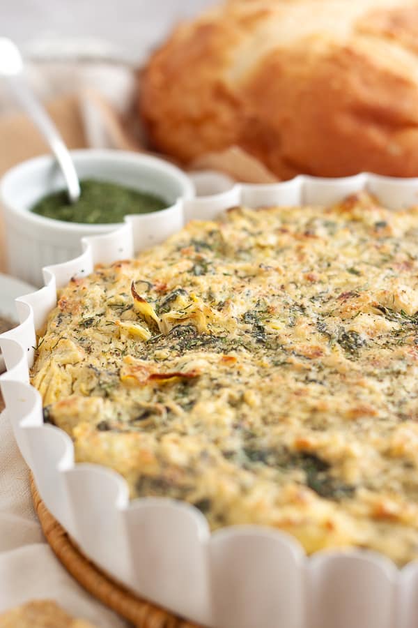 Vegan Spinach and Artichoke Dip