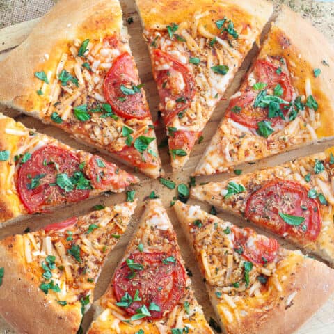 Vegan Margherita Pizza