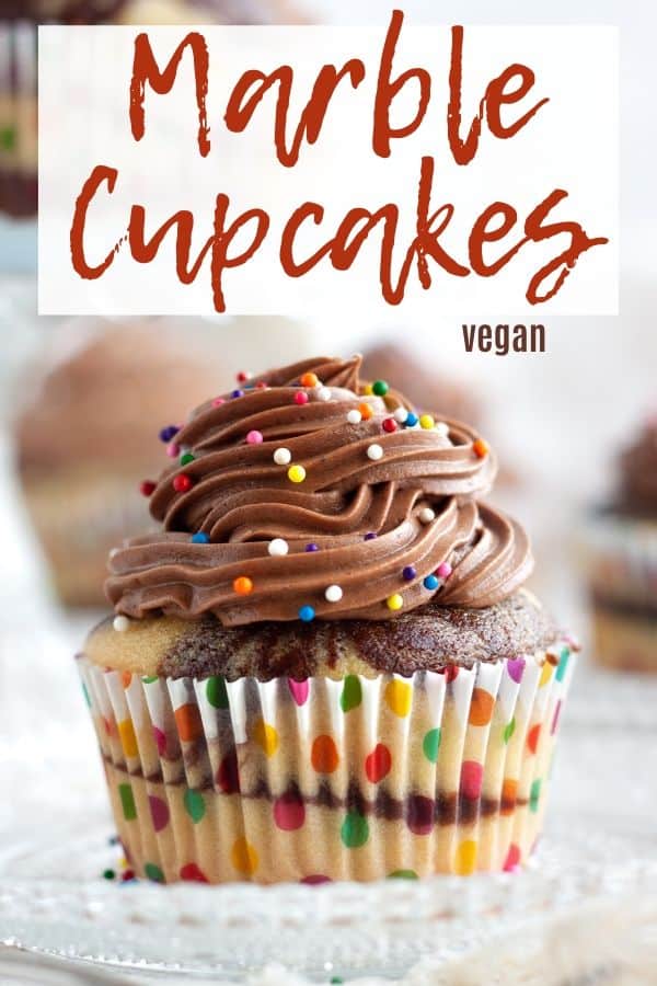 Vegan Marble Cupcakes