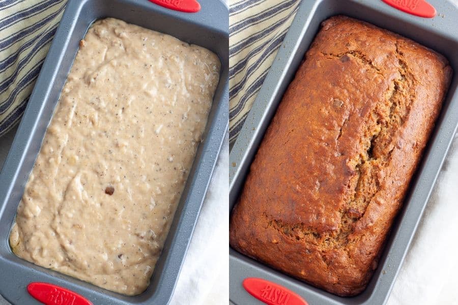 Easy Vegan Banana Bread Baking