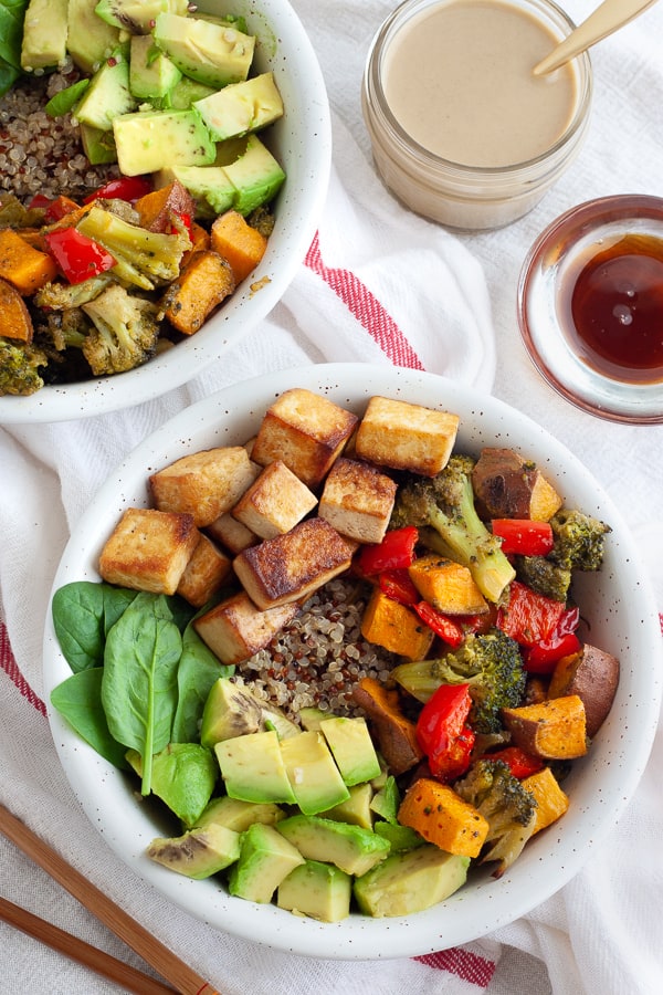 Sesame Tofu Bowl