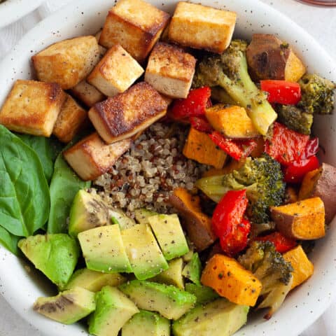 Easy Tofu Bowl