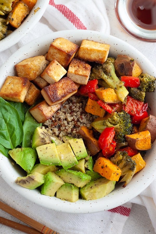 Easy Tofu Bowl