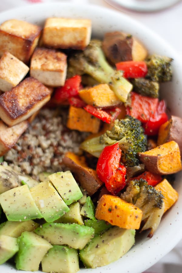 Baked Veggie Bowl