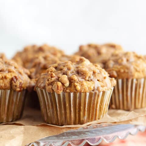 Healthy Vegan Pumpkin Muffins