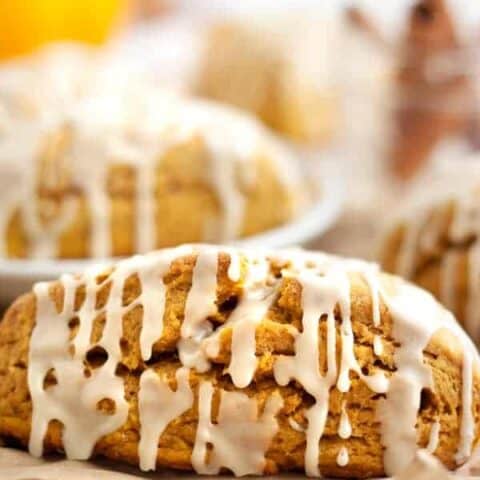 Vegan Starbucks Copycat Pumpkin Scones