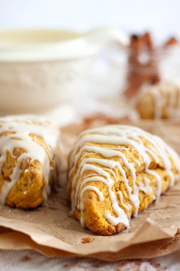 Vegan Pumpkin Scones