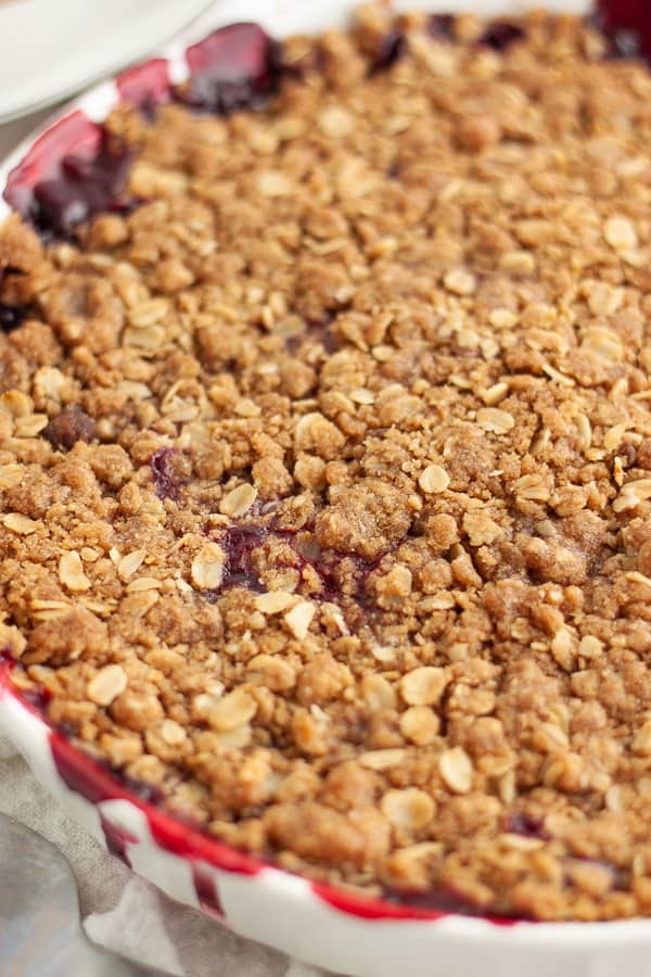 Vegan Berry Crisp