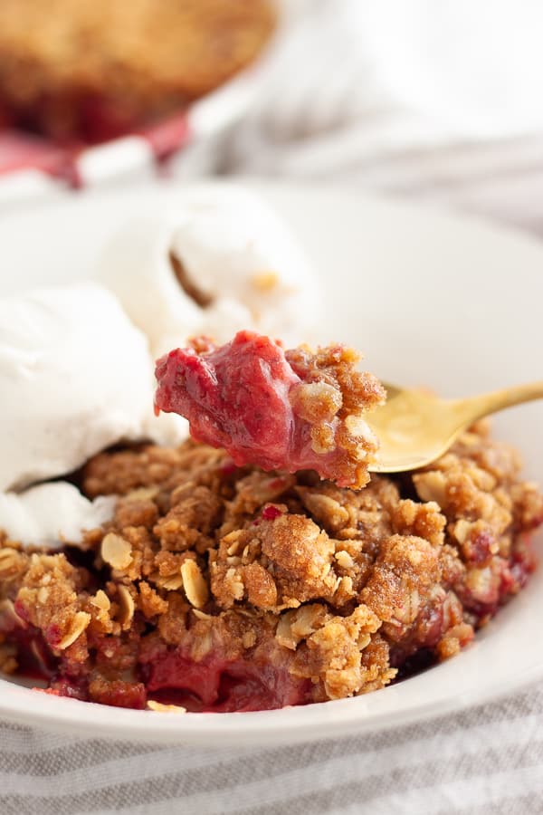 Cranberry Blueberry Crisp