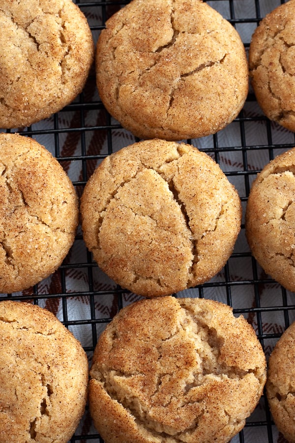 Easy Vegan Snickerdoodles