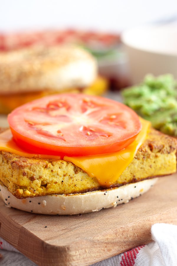 Tofu Breakfast Sandwich