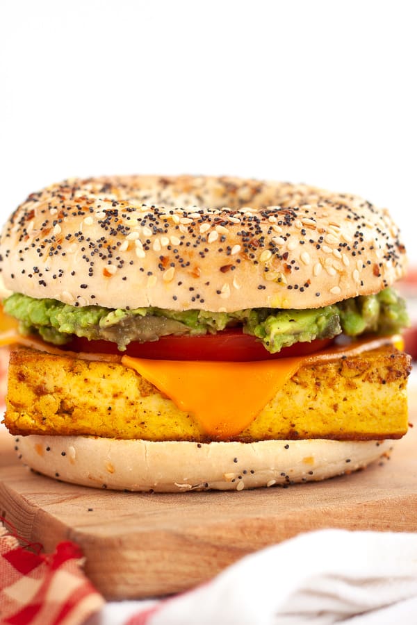 Vegetarian Breakfast Sandwich