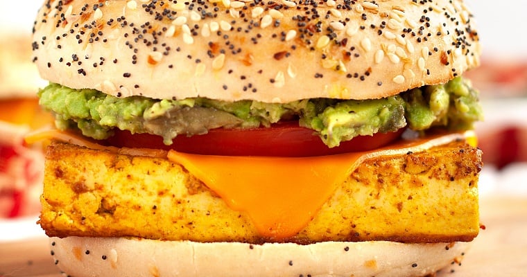 Tofu Breakfast Sandwich