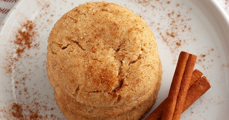 Vegan Snickerdoodle Cookies