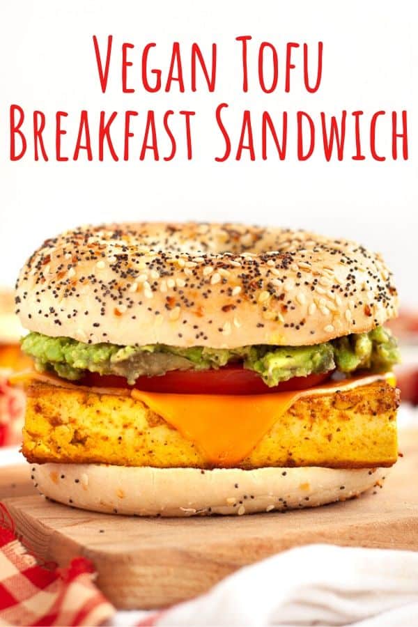 Vegan Tofu Breakfast Sandwich