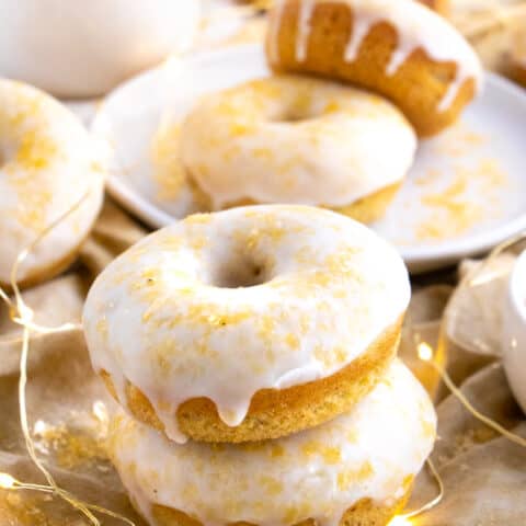 Frosted Vegan Donuts