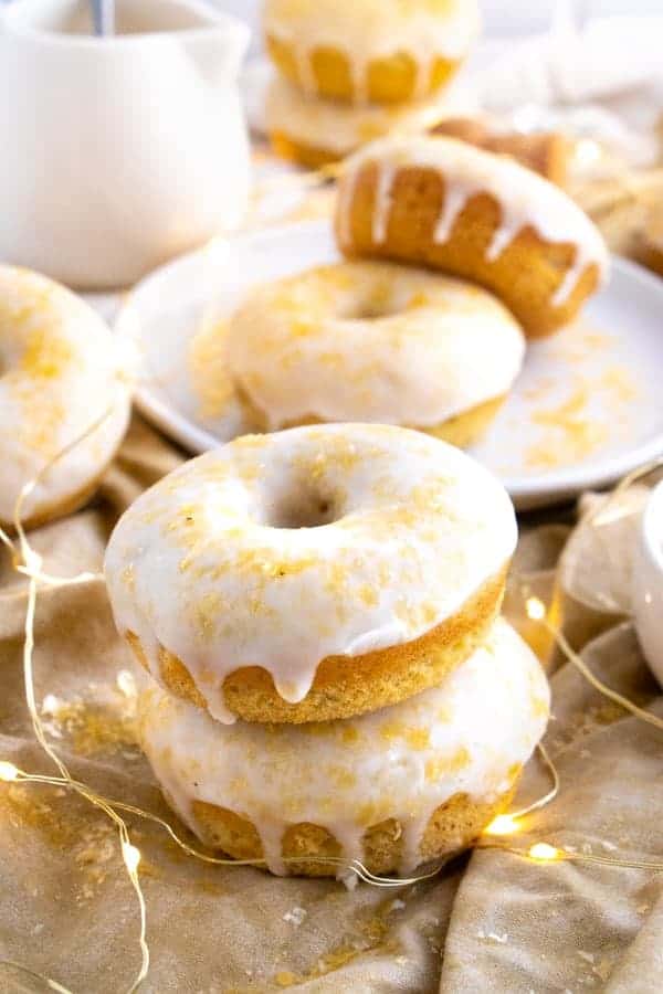 Frosted Vegan Donuts