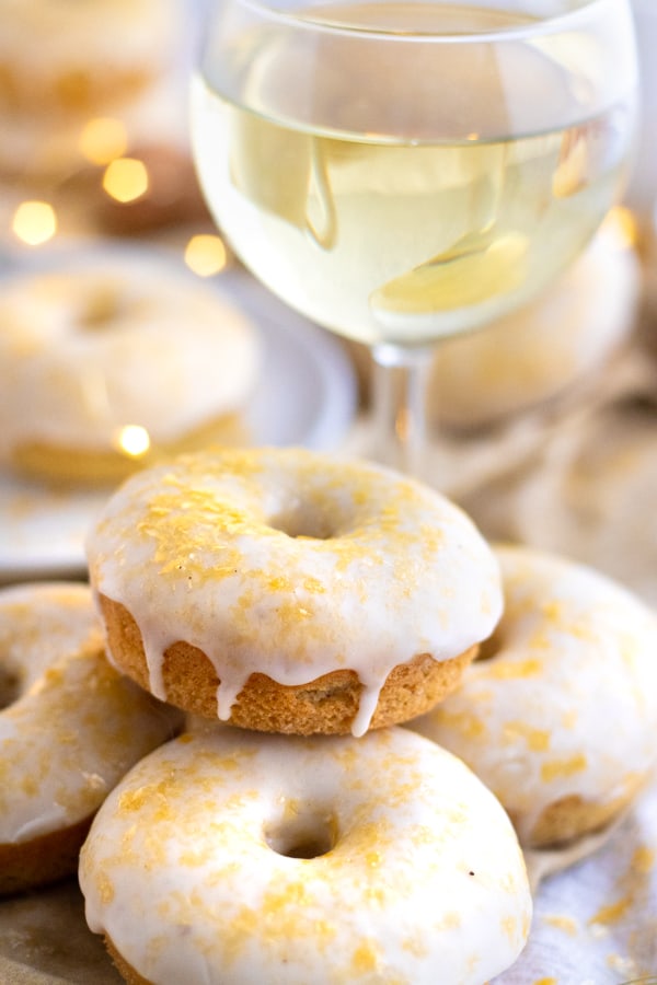 Sweet Champagne Donuts