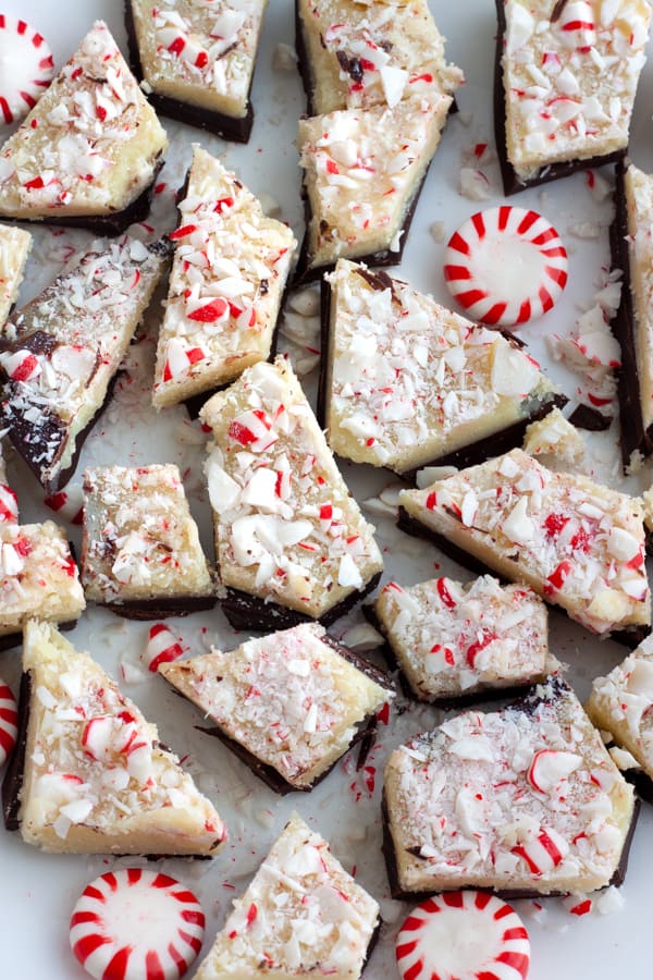 Easy Vegan Peppermint Bark