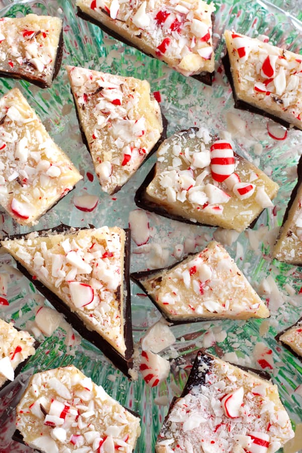 Creamy Vegan Peppermint Bark