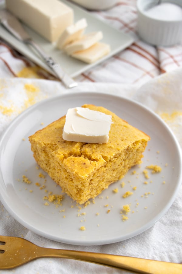 Sweet and Soft Cornbread