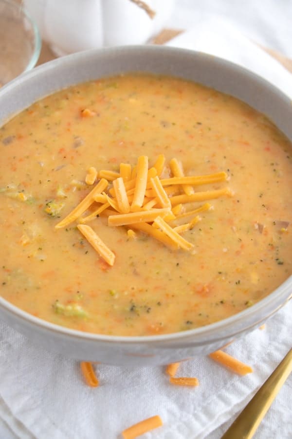 Dairy Free Broccoli Cheddar Soup