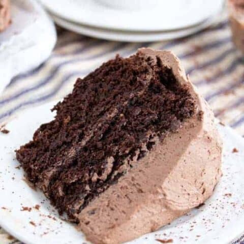 The BEST Vegan Chocolate Cake - She Likes Food