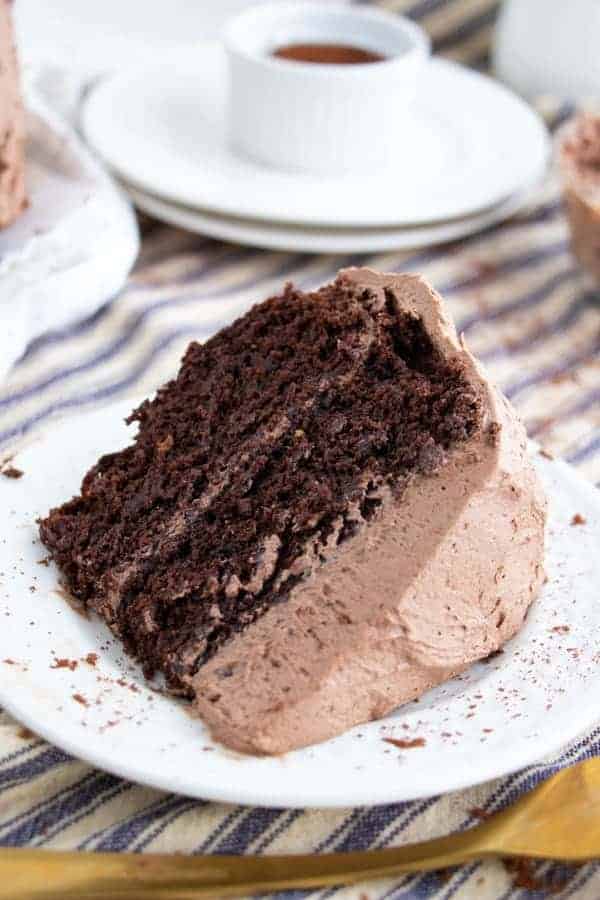 BEST Vegan Chocolate Cake (No Weird Ingredients) - Living Beyond Allergies