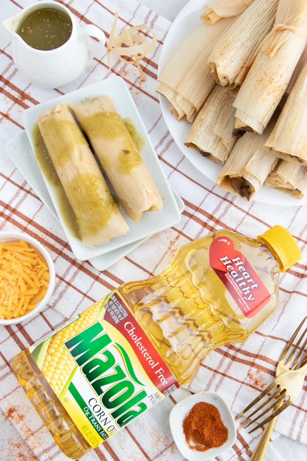 Homemade Vegan Tamales