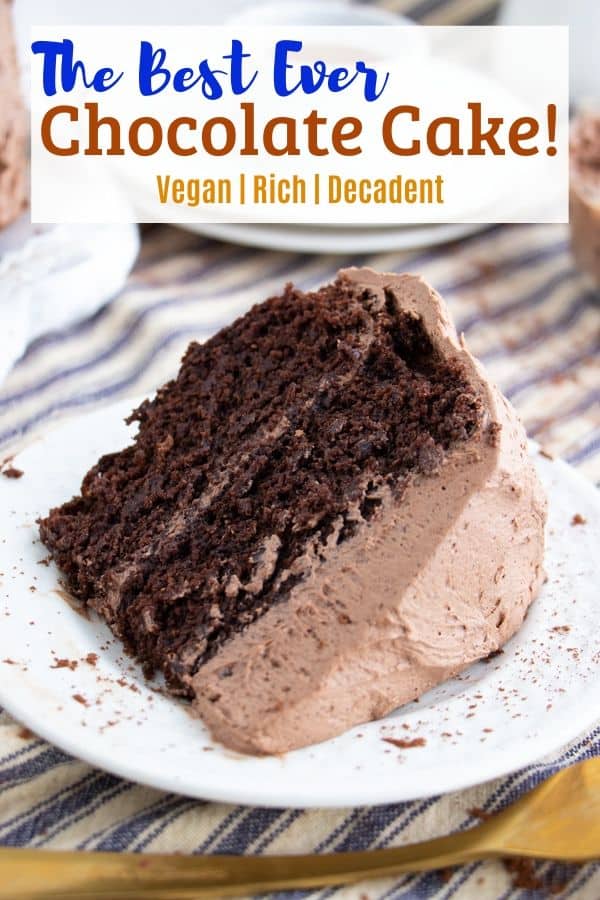 Best Vegan Chocolate Cake (Rich & Moist) - plant.well