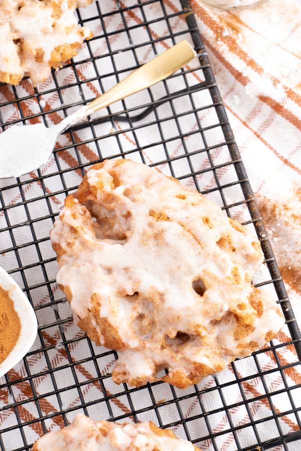 Easy Yeast Free Apple Fritters