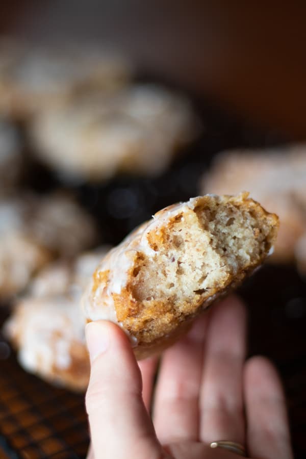 Crisp and Soft Apple Fritters