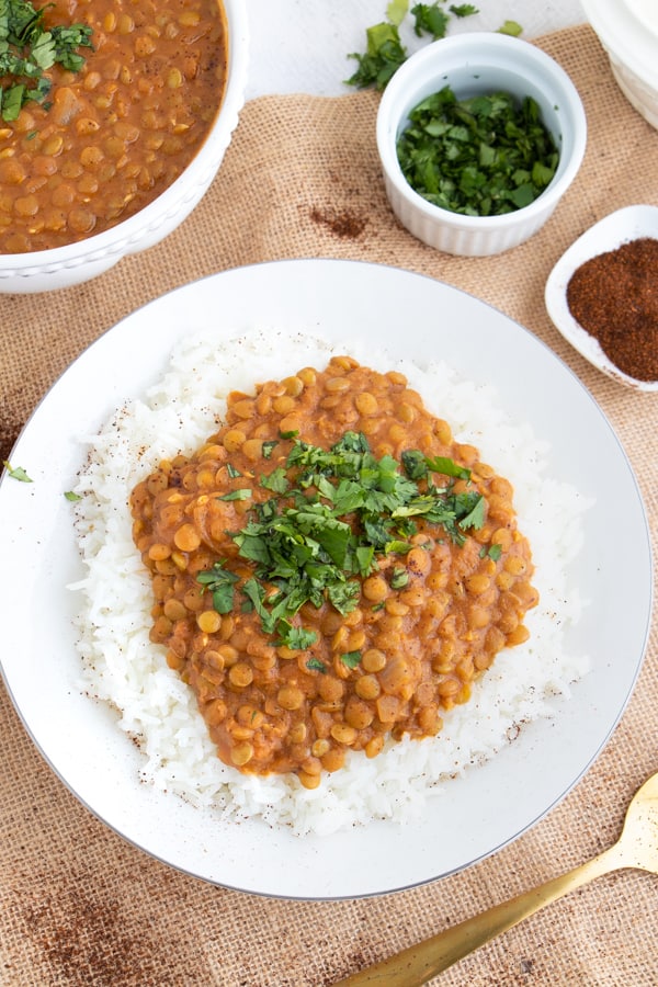 Quick and Easy Lentil Dahl