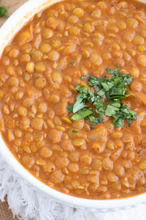 Healthy Vegan Lentils