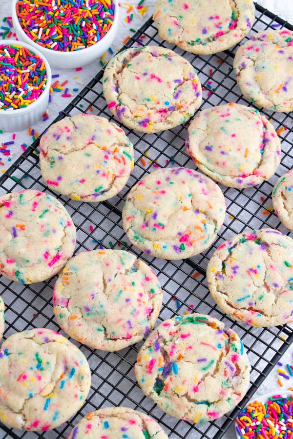 Rainbow Sugar Cookies